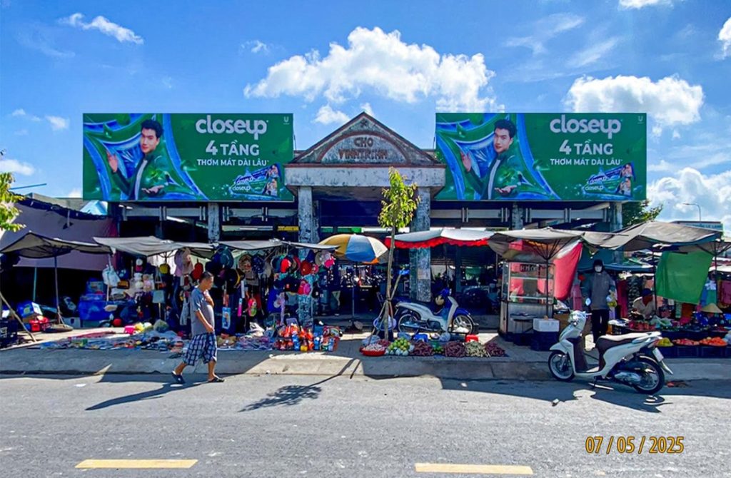 Quảng cáo CloseUp chợ Vĩnh Trinh - Cần Thơ